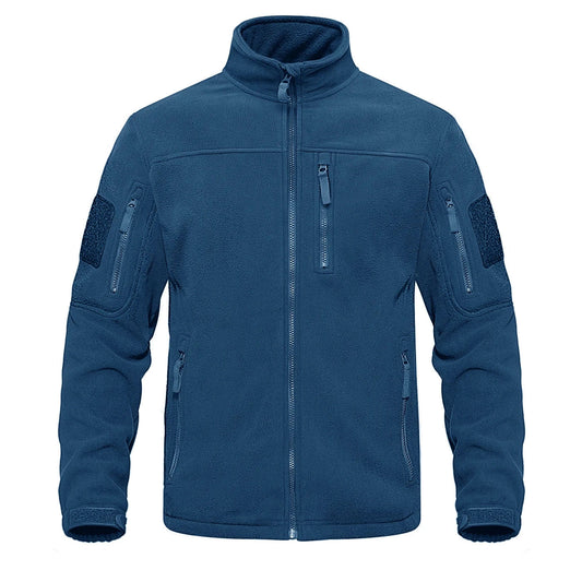 Fleecejacke für Herren | Wärmend, Stehkragen | Normale Passform