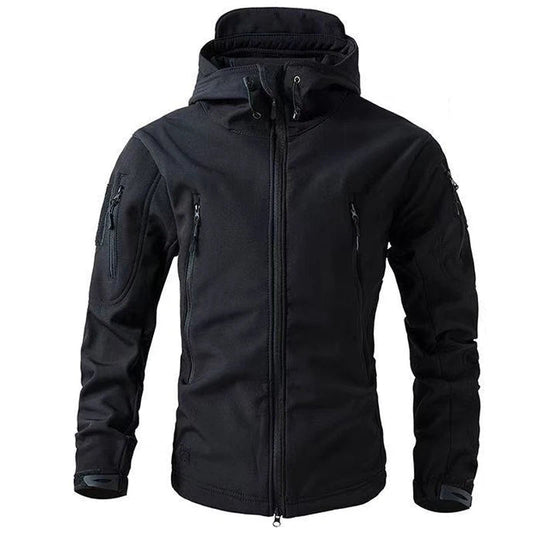 Softshell Jacke Herren | Winddicht mit Kapuze